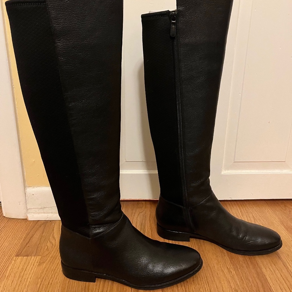 Cole Haan "Over The Knee" Tall Boots, Black, Size 11